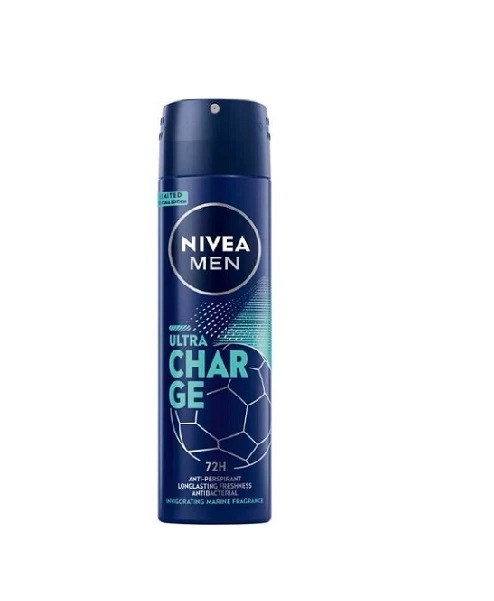 NIVEA ANTIPERSPIRANT DEO 150ML MEN ULTRA CHARGE 